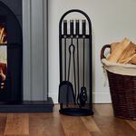 Silverflame 26" Companion Set In Crescent Holder